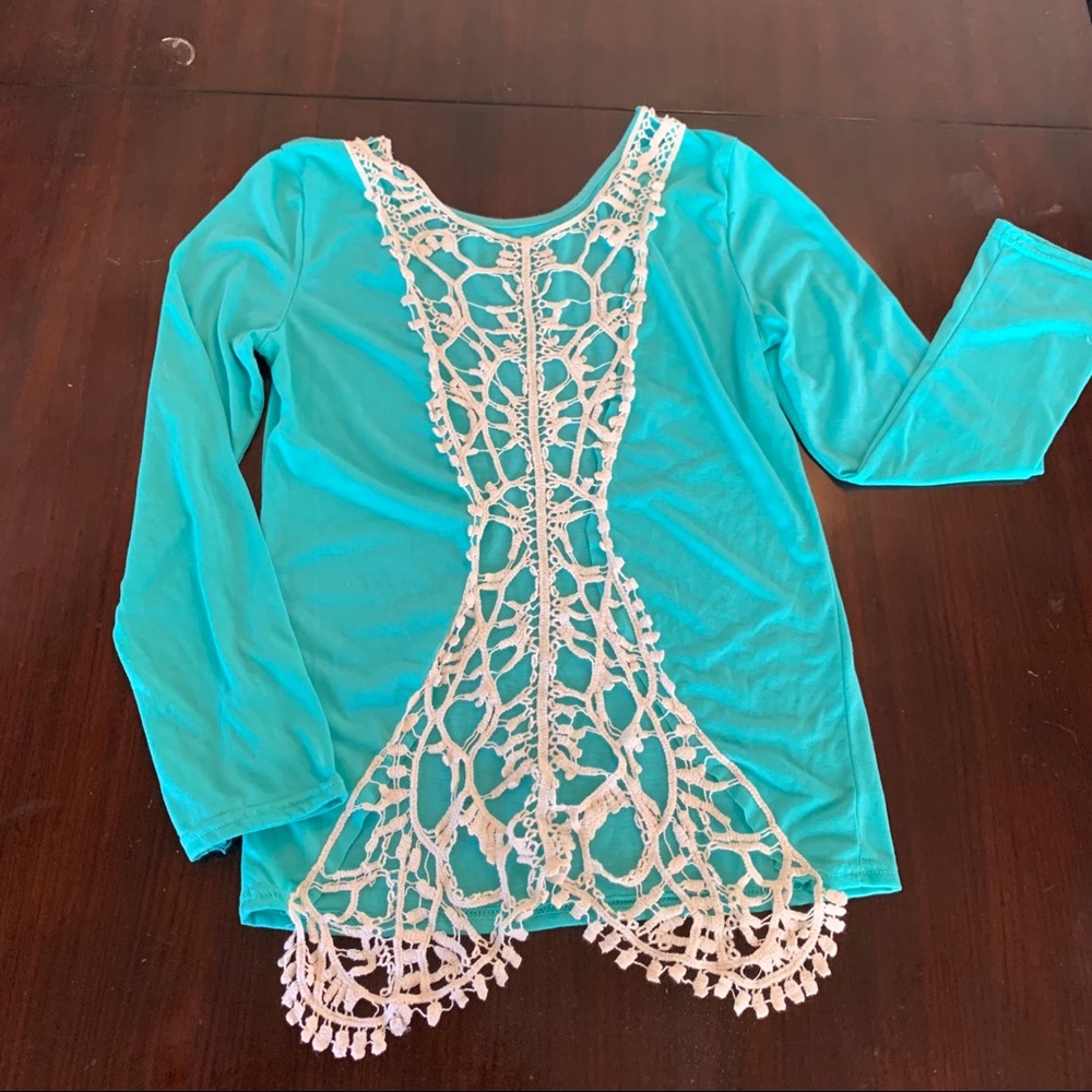 Boho long sleeve shirt
